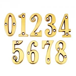 銅製阿拉伯數字